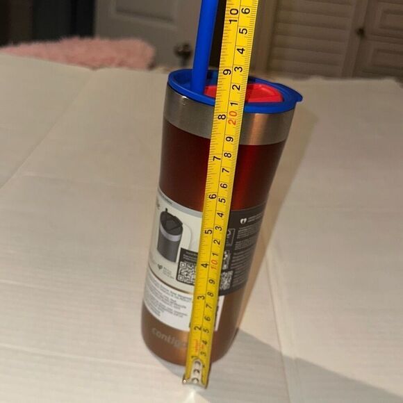 *New * Contigo Watermelon Ombre Streeterville Stainless Insulated Tumbler Sz 8.2 - Picture 13 of 13